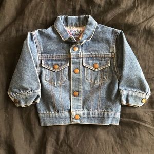 Vintage cut baby denim jacket